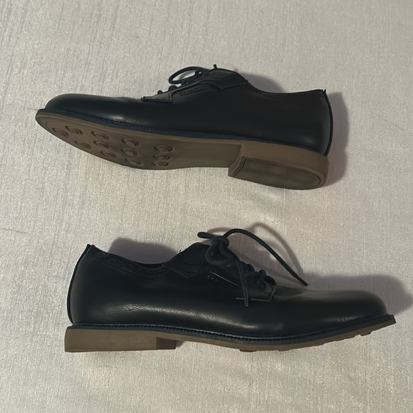 Reaction Kenneth Cole Rounded Toe Navy Blue Loafers - Picture 5 of 6